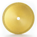 Continous Rim Vacuum Brazed Diamond Cutting Wheel
