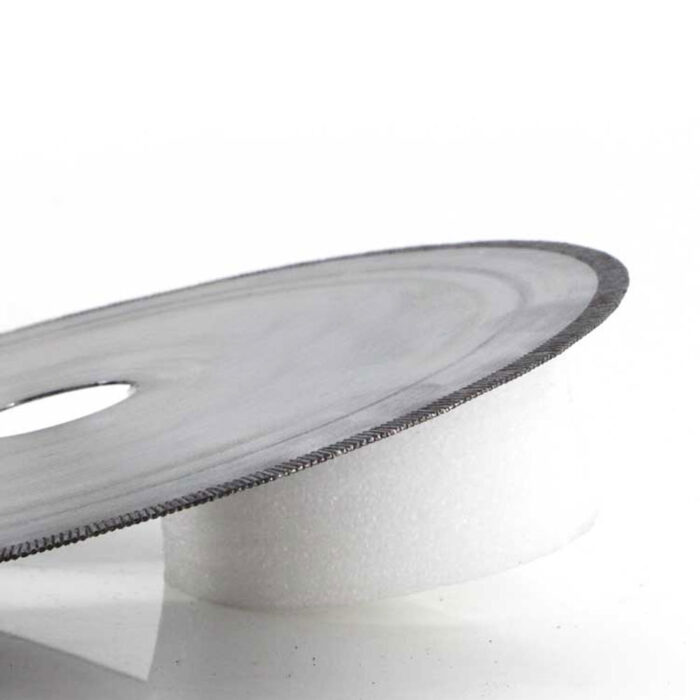 Cold Pressed diamond cutting disc with straight tooth for lapidary