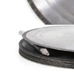 Cold Pressed diamond cutting disc with straight tooth for lapidary