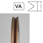 VA Type V Groove Edge Diamond Grinding Wheel