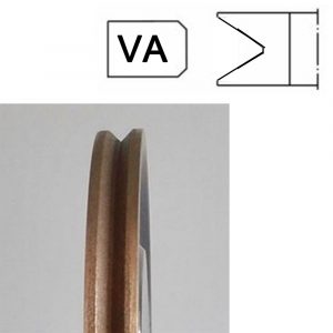 VA Type V Groove Edge Diamond Grinding Wheel