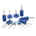 Blue Color Aluminum oxide mounted points