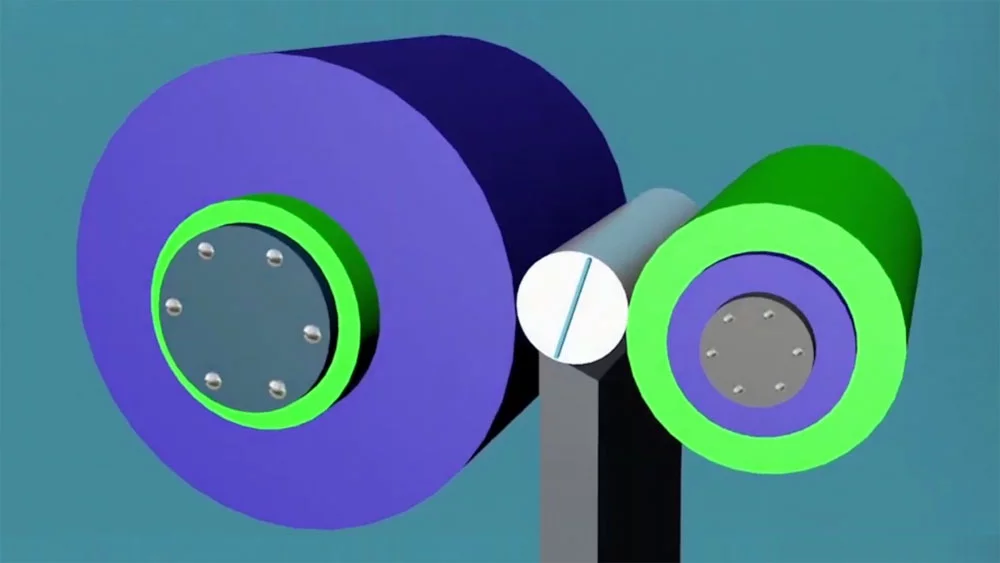 Centerless grinding wheel's application