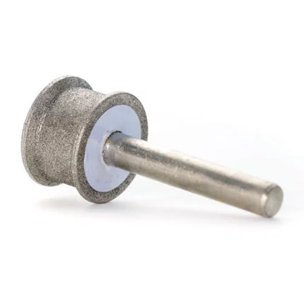 Electroplated Straight Edge Diamond Mounted Point Glass Chamfering Wheel