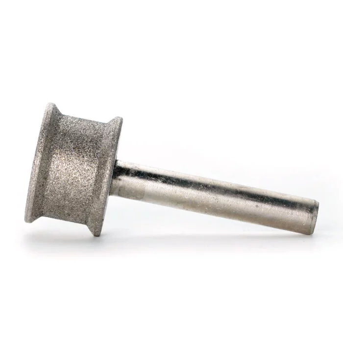 Electroplated Straight Edge Diamond Mounted Point Glass Chamfering Wheel
