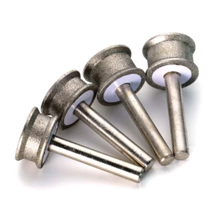 Electroplated Straight Edge Diamond Mounted Point Glass Chamfering Wheel