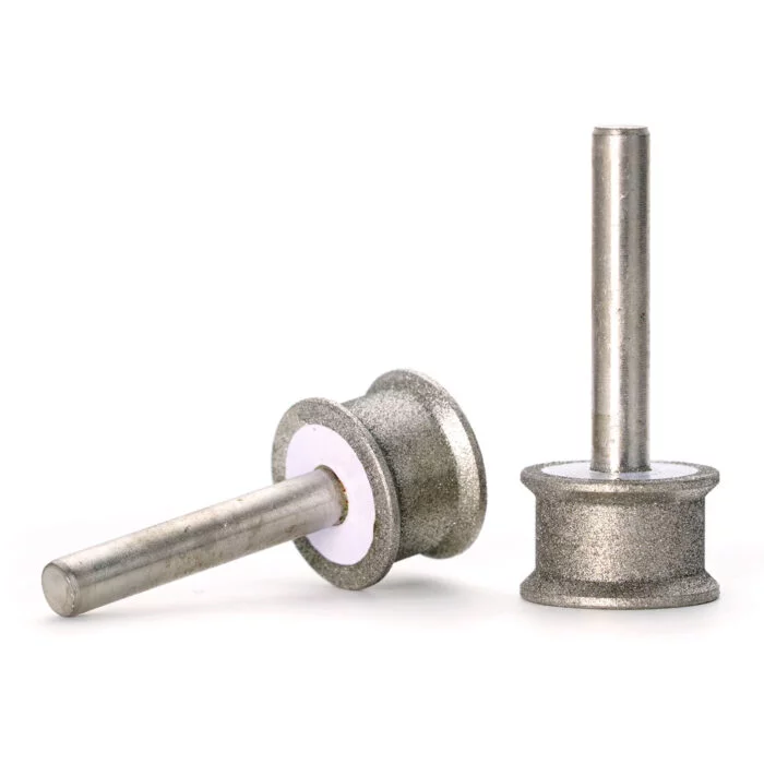 Electroplated Straight Edge Diamond Mounted Point Glass Chamfering Wheel