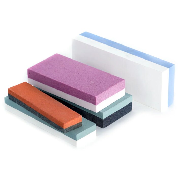 Vitrified Aluminum Oxide and Silicon Carbide Combination Sharpening Stones