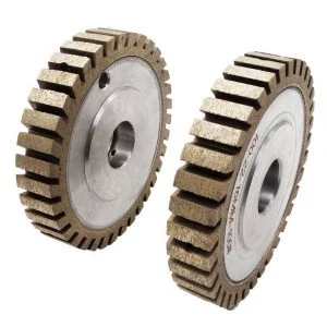 Peripheral Segmented Diamond Wheel for Glass Edging