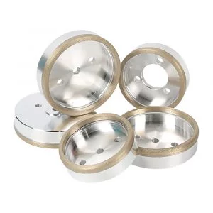 Continuous Rim Diamond Glass Edging Wheel