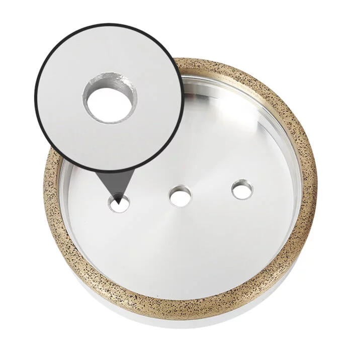 Continuous Rim Diamond Glass Edging Wheel