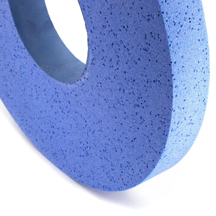 Flat shape SG grinding wheel with high porosity