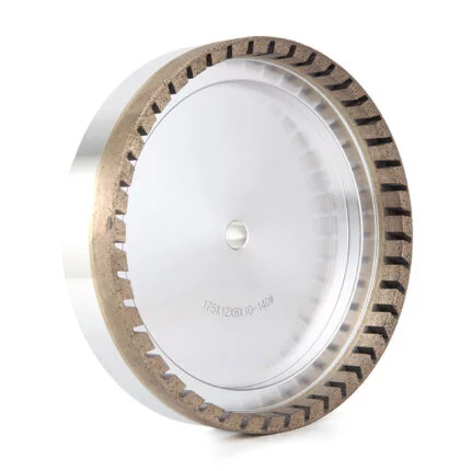 Half Segmented Diamond Wheel for Glass Edging