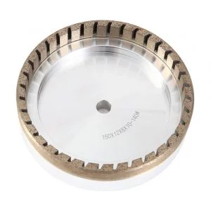 Half Segmented Diamond Wheel for Glass Edging