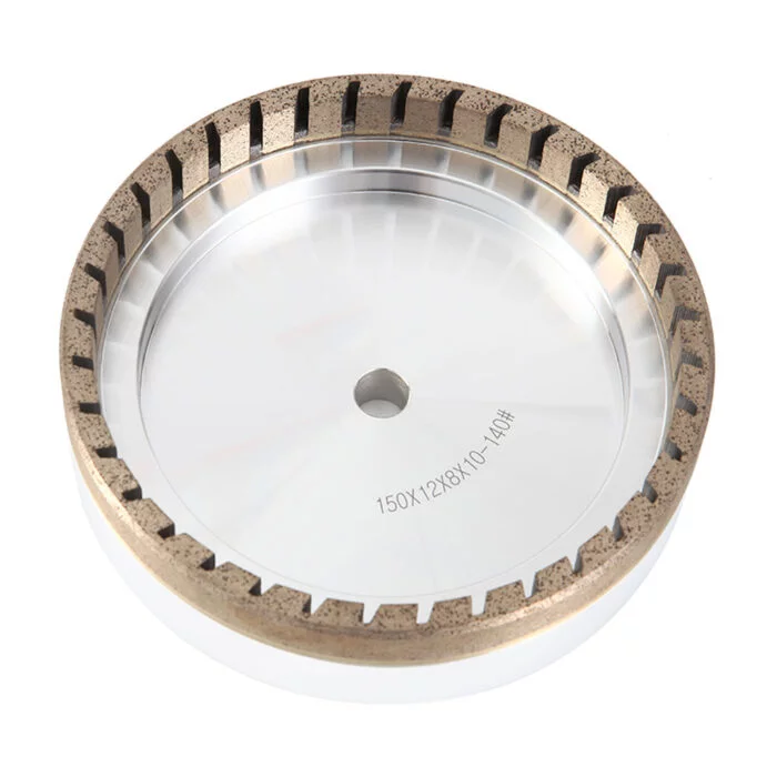 Half Segmented Diamond Wheel for Glass Edging