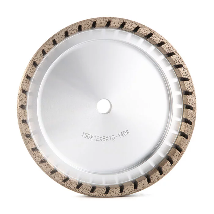 Half Segmented Diamond Wheel for Glass Edging