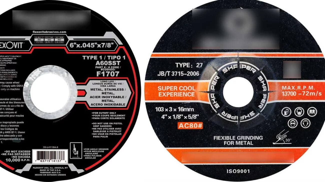 Specification of Grinding Wheels