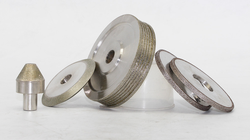 Electroplated diamond precision grinding wheels group Aimgrind