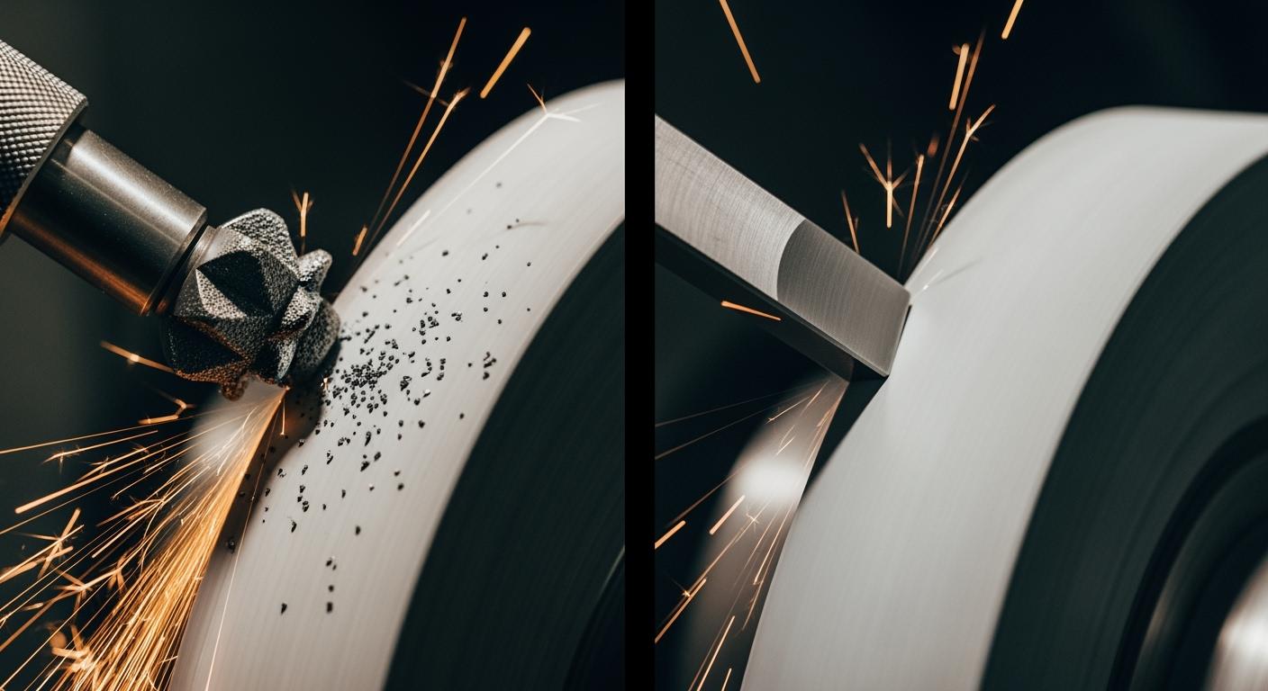 What is the difference between dressing and truing tools?