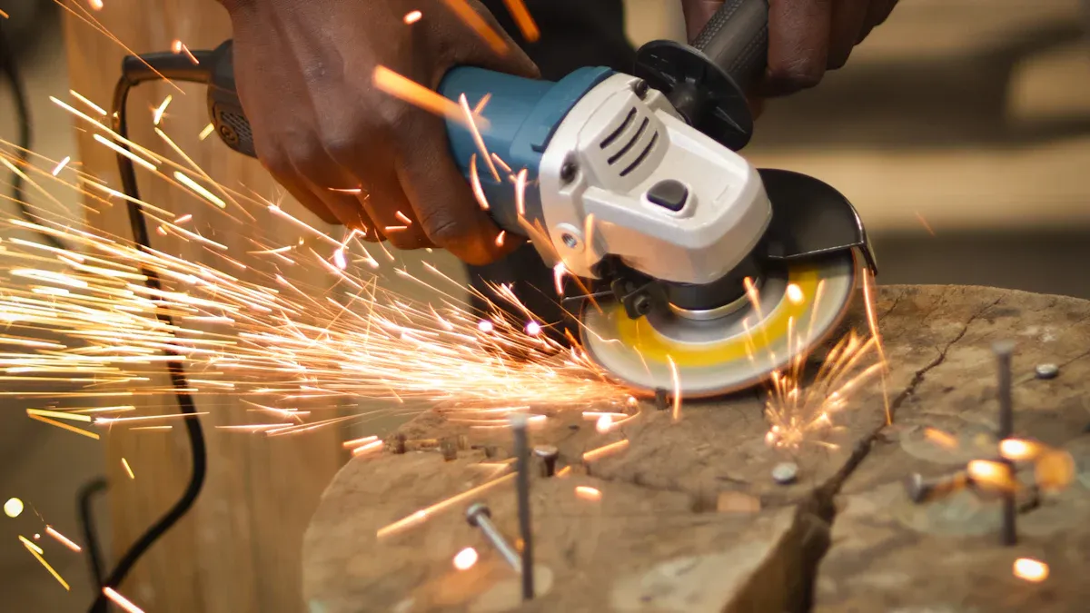 Common types of angle grinder wheels