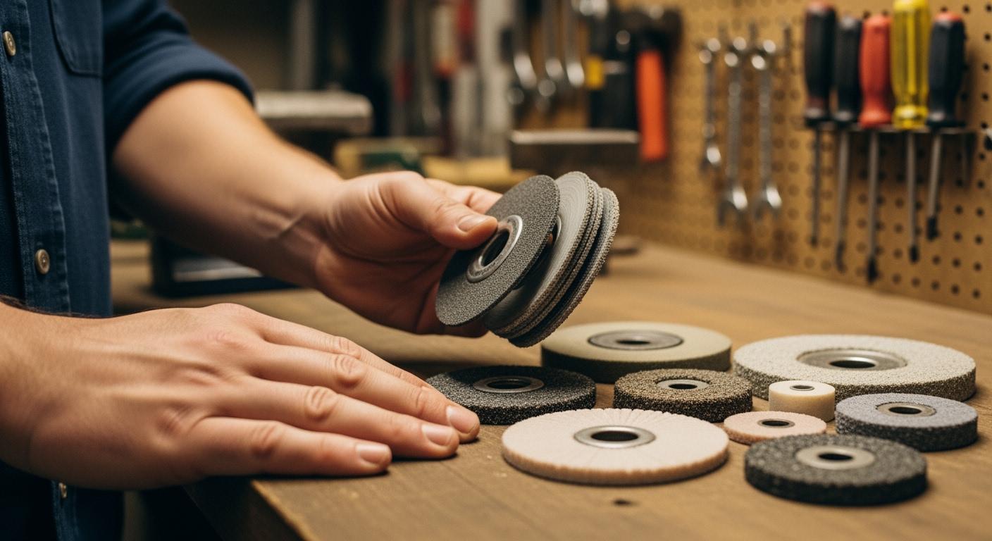 What do you consider when you choose grinding wheels?