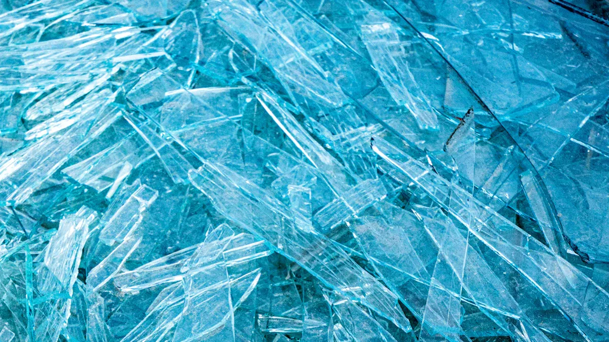 Grinding brittle and hard materials