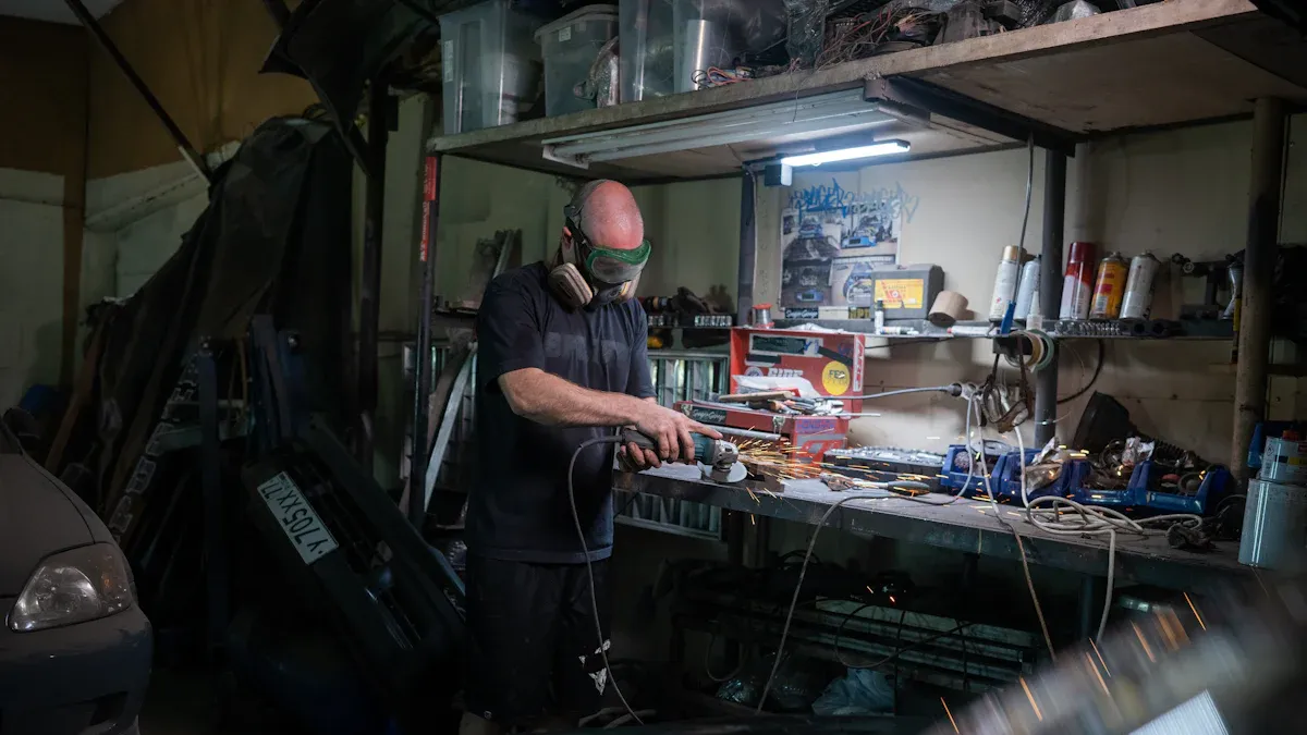 Grinder Preparation and Safety Checks