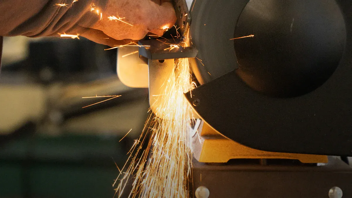 Abrasive Material and Wheel Composition