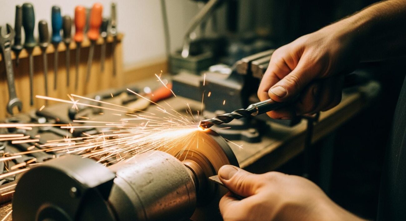 How to Select and Use a Grinding Wheel for Sharpening Drills?
