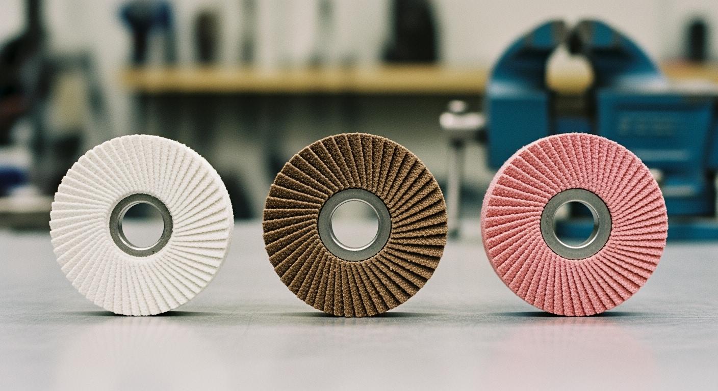 White vs. Brown vs. Pink: Choosing the Correct Type of Aluminum Oxide Abrasive Wheel