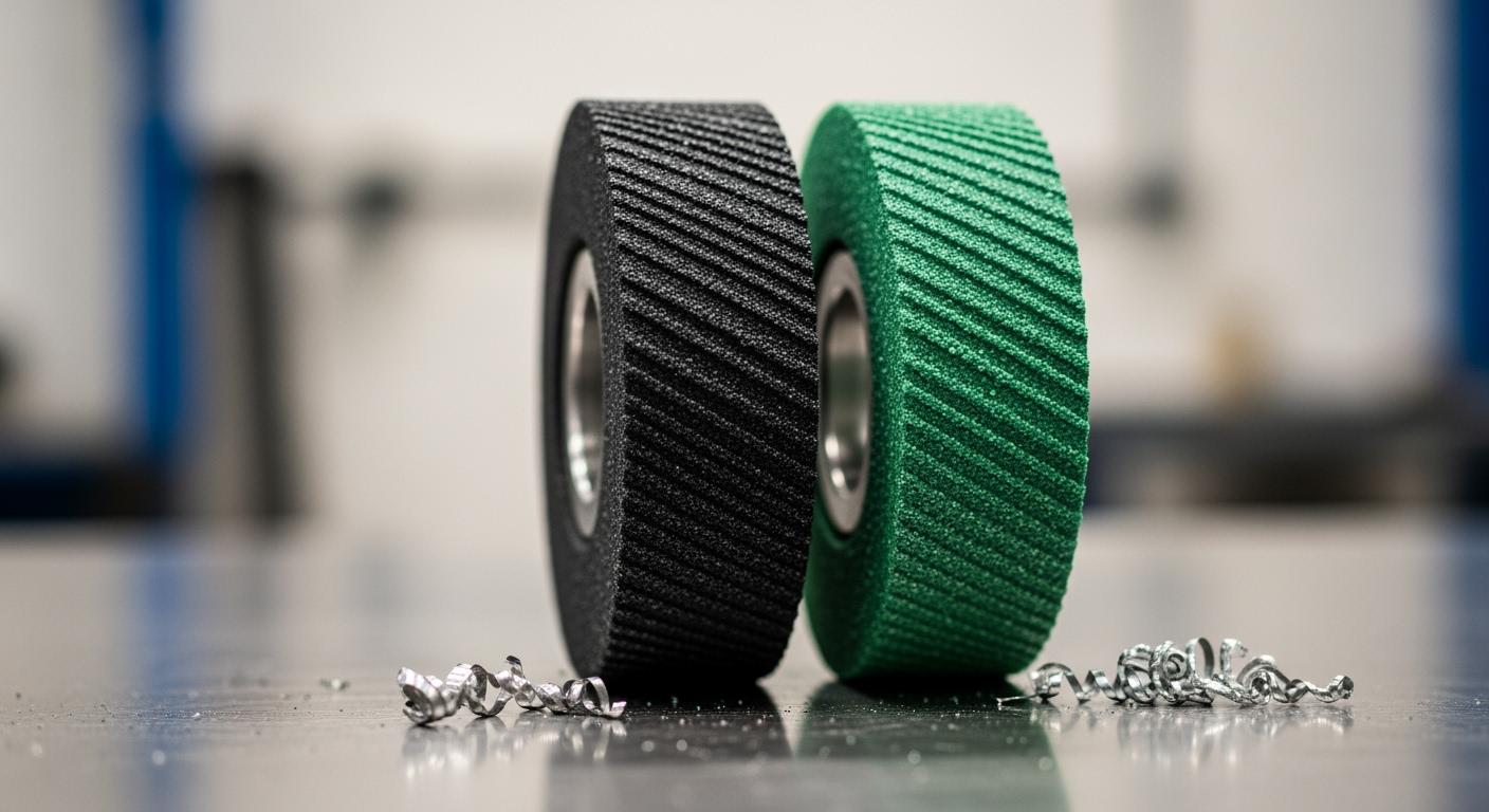 Silicon Carbide Grinding Wheel Selection: Black or Green?