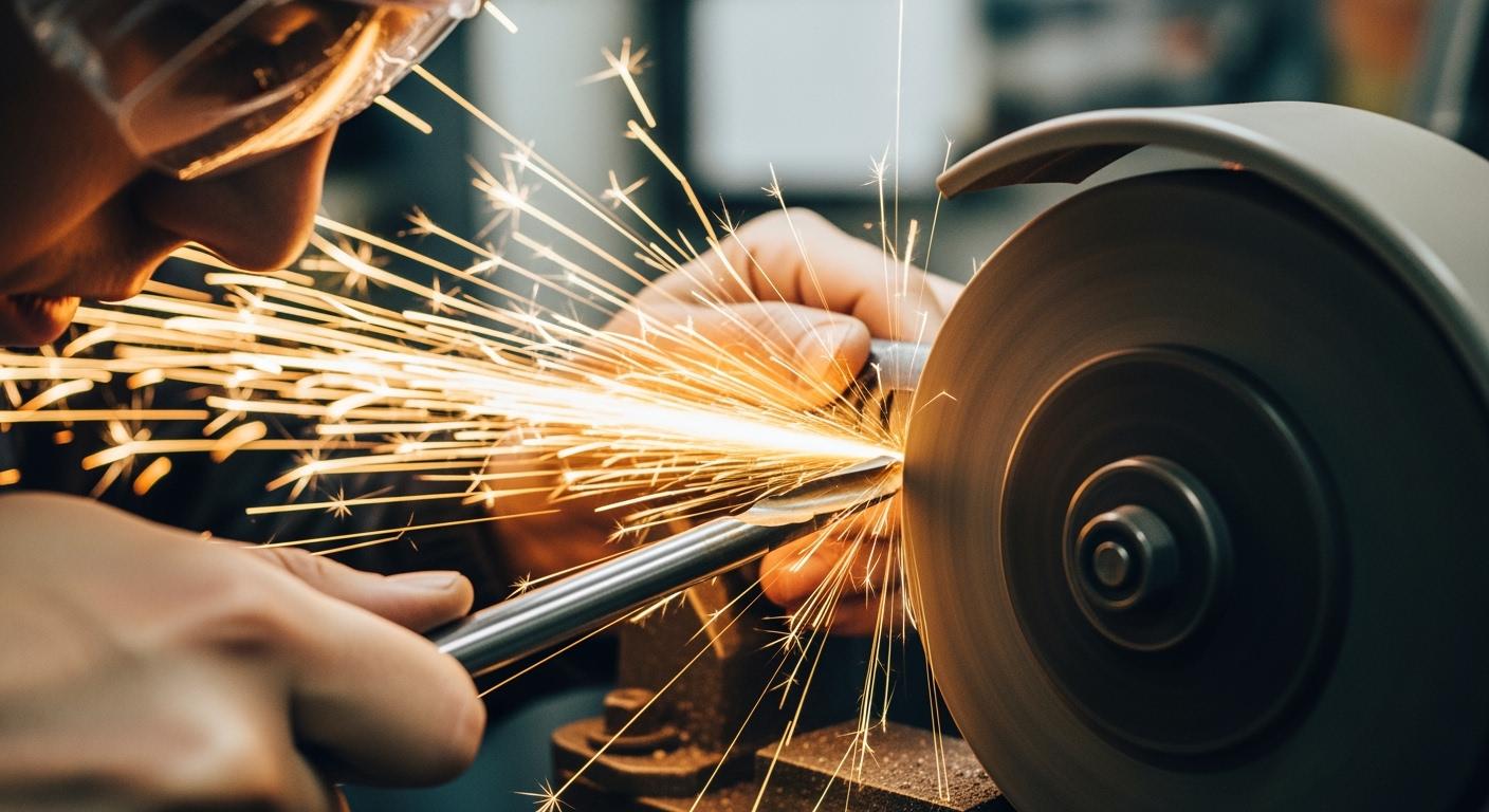 How to Grind HSS Tools Without Burning