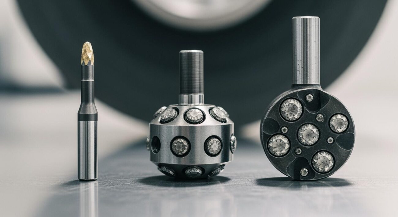 Dressing Tool Comparison: Single-Point, Rotary, and Diamond Cluster