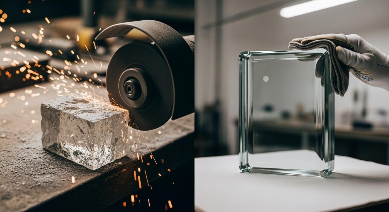 From Grinding to Polishing: Achieving Optical Clarity on Glass
