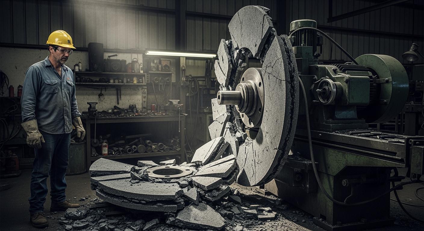 What Operational Errors Lead to Grinding Wheel Breakage