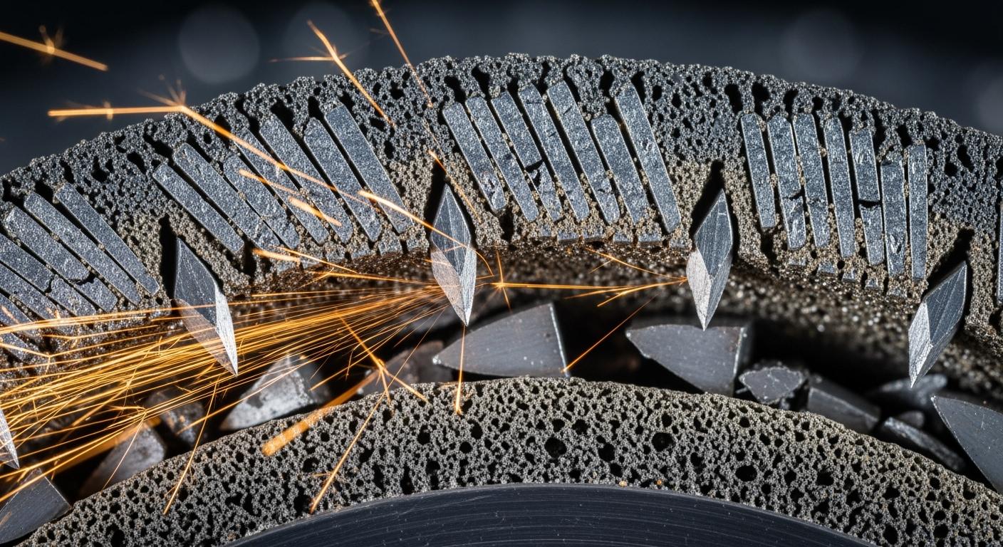 The Role of Bonds in Grinding Wheels: More Than Just Holding Abrasive Grains