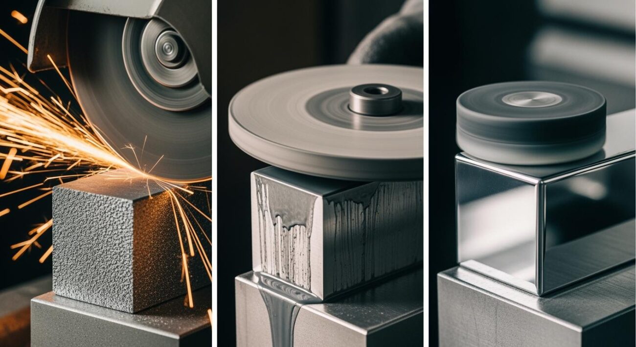 The Differences Between Ultra-Precision Grinding,Lapping and Polishing