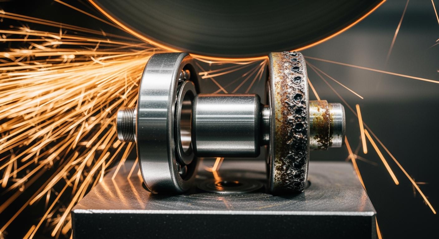 The Impact of Grinder Spindle Bearings Wear on Grinding Process Stability