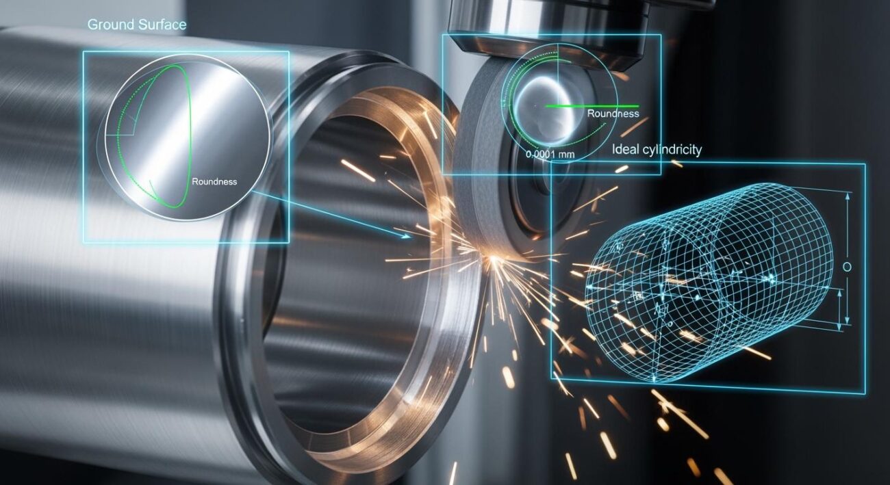 Surface Finish Roundness and Cylindricity  Control in Internal Grinding Applications