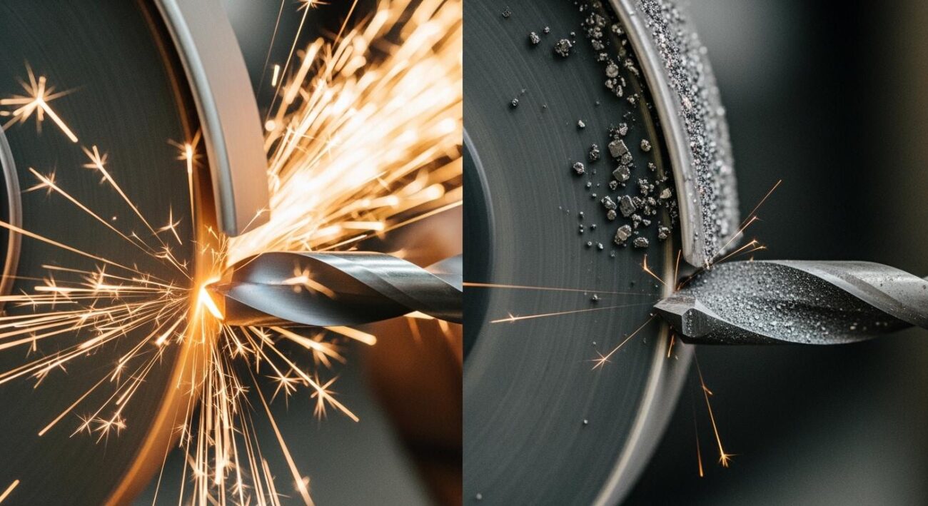 How to Prevent Wheel Loading and Maintain Sharp Cutting Edges in HSS Grinding