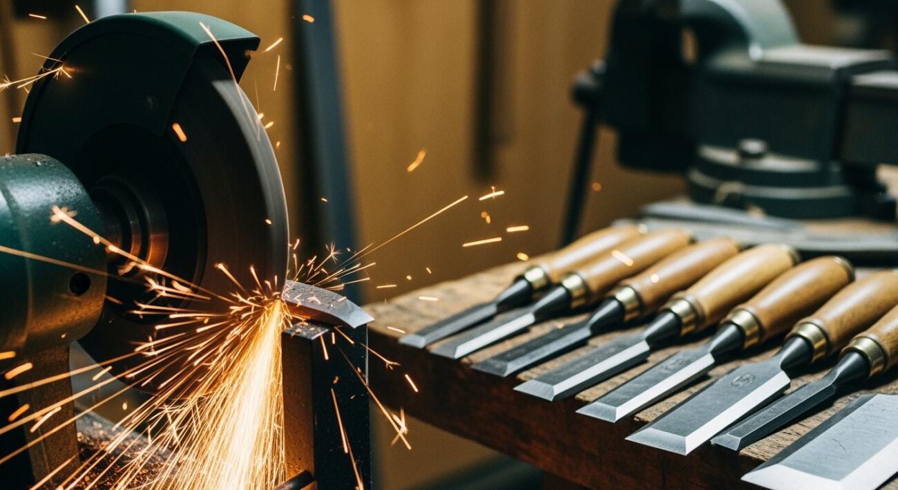 What Type of Grinding Wheel is Best for Sharpening Woodworking Tools?