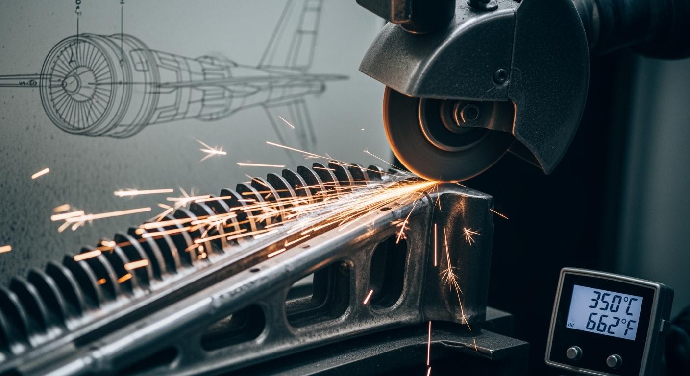Grinding Strategies for Heat-Sensitive Aerospace Alloys
