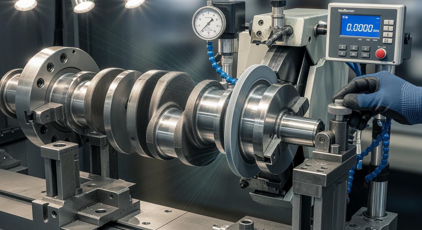 How to Prevent Chatter and Vibration in Crankshaft Grinding Operations