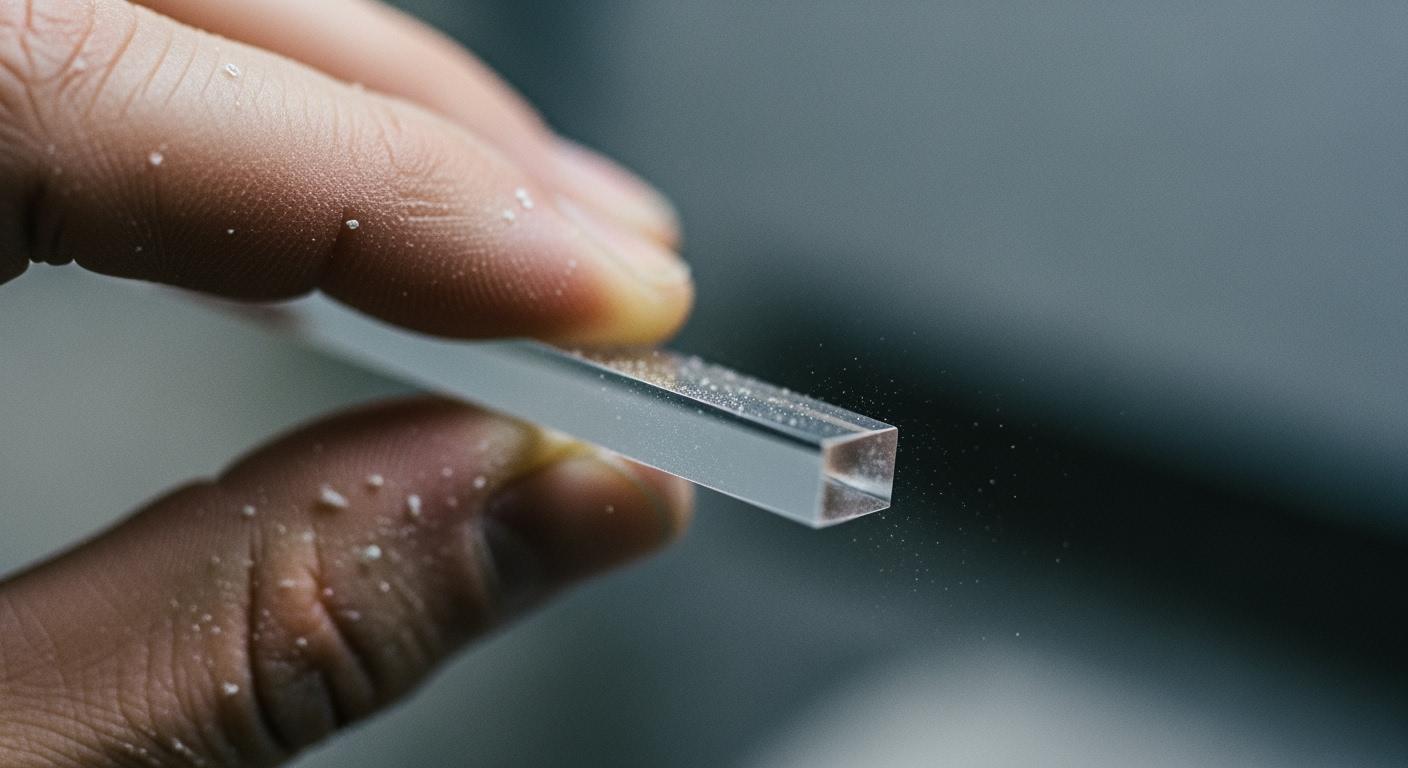 How to Achieve Optical Clarity and Precision Edges in Glass Grinding