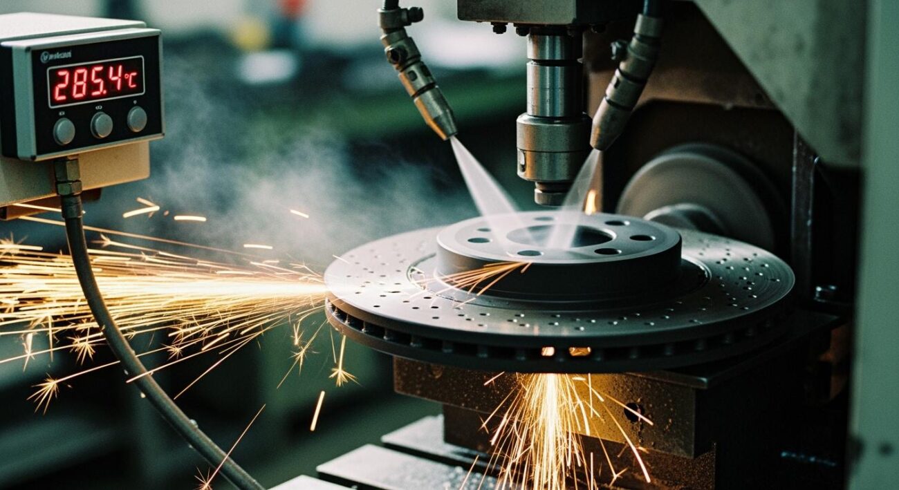 Methods to Prevent Thermal Cracking and Distortion During Brake Disc Grinding