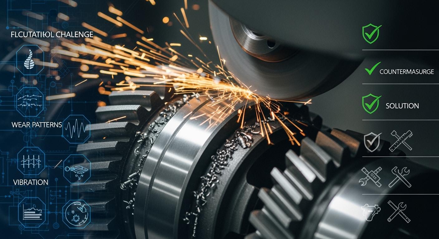 Grinding Challenges and Countermeasures for Hardened Steel Automotive Gears