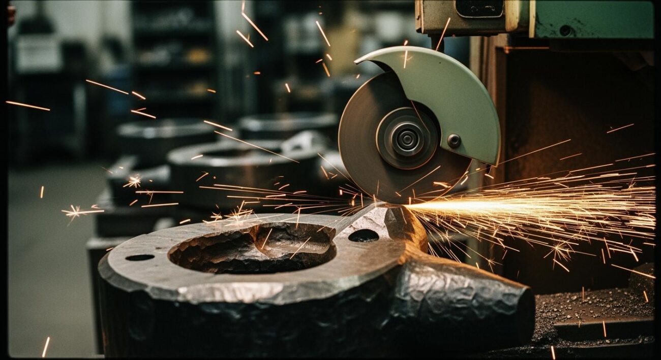 Grinding Solutions for High Toughness/Hardness Forging Materials