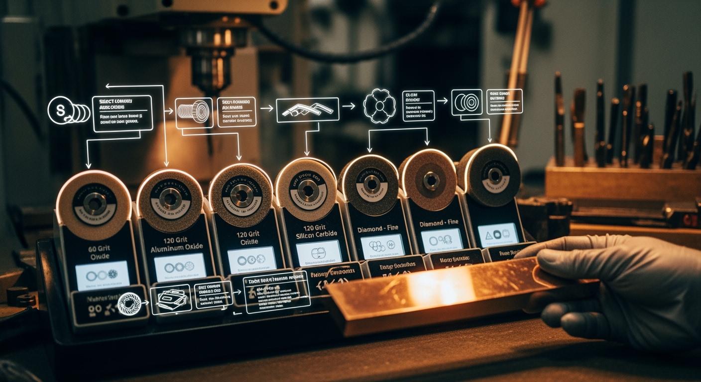 Complete Grinding Wheel Configuration Scheme for Non-Ferrous Metals