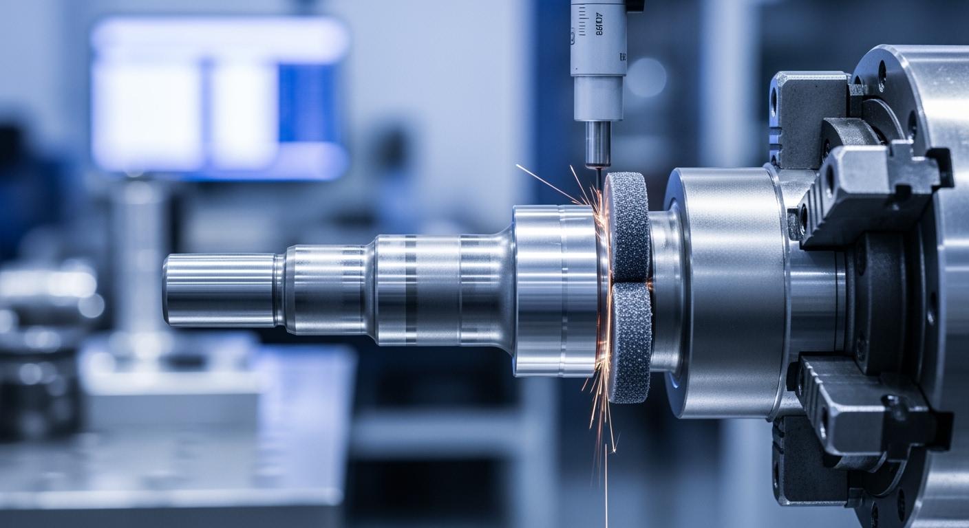 Surface Control on Superfinishing Grinding Process for Turbocharger Rotor Shafts