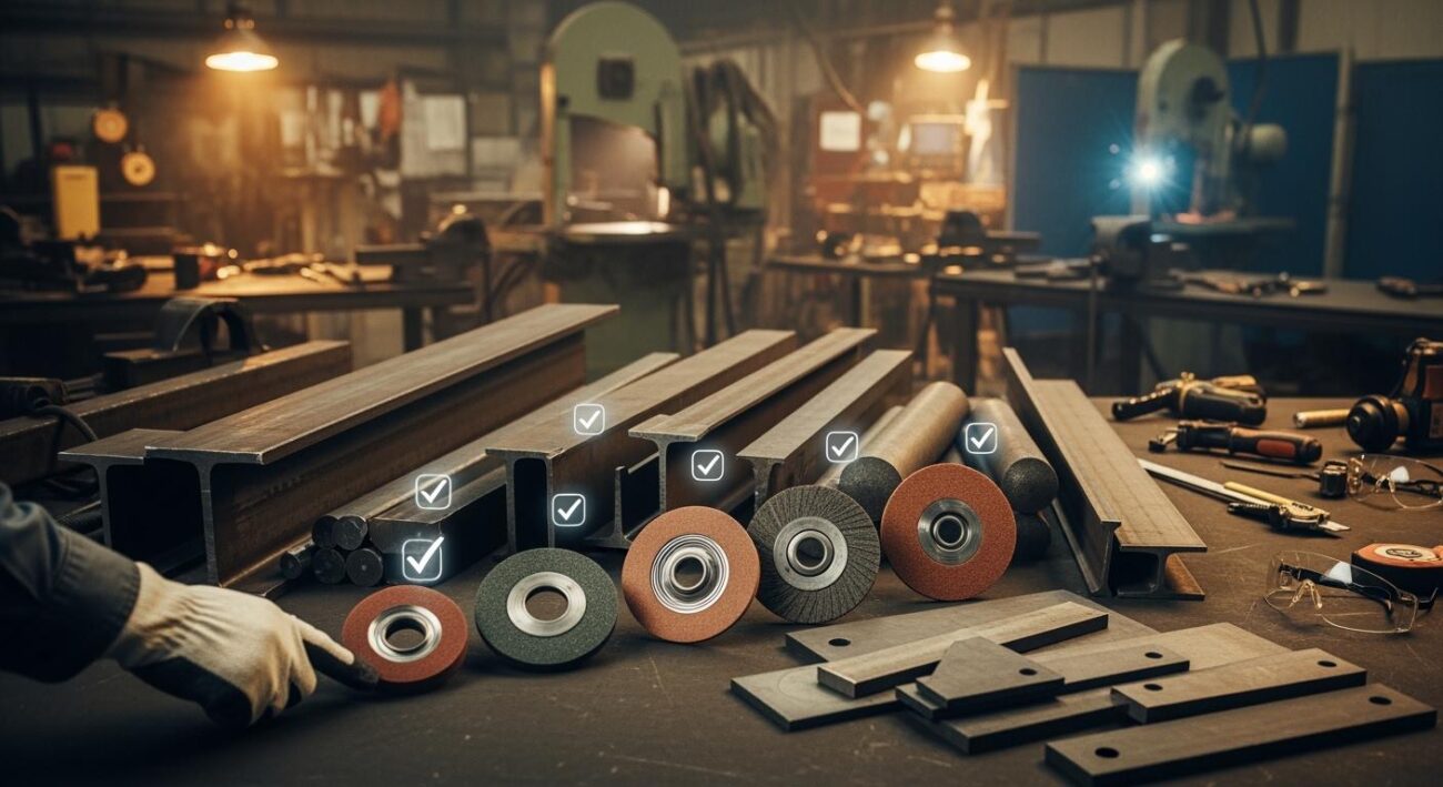 Grinding Wheel Selection Guide for Different Structural Steels